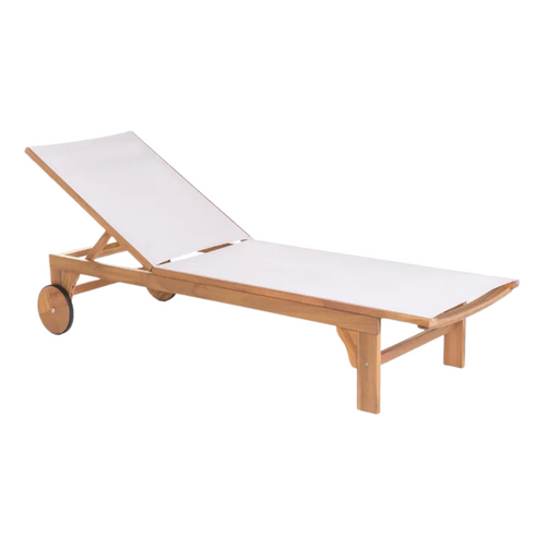 MONTONE ACACIA SUNBED | 200X65X36CM